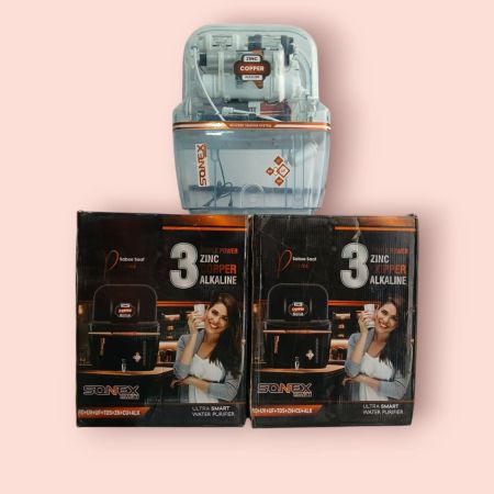 Sqnex Zinc Copper Mineral+ro+uv+tds 15 L 15 L Ro + Uv + Uf + Tds Water Purifier